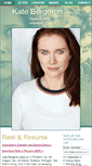 Mobile Screenshot of katebergeron.com